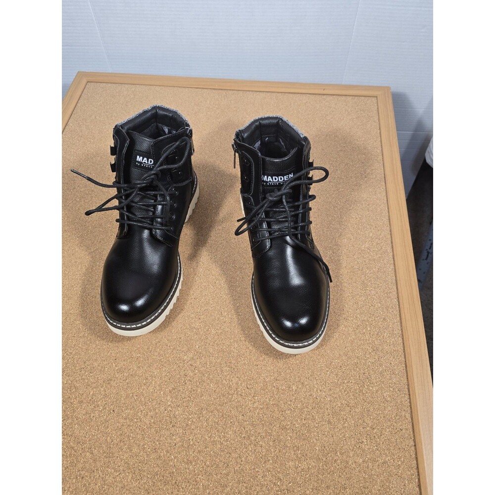 Madden Steve Madden Daqost Men's  Black Chukka Boots Size 8 NWB M-DAQOST